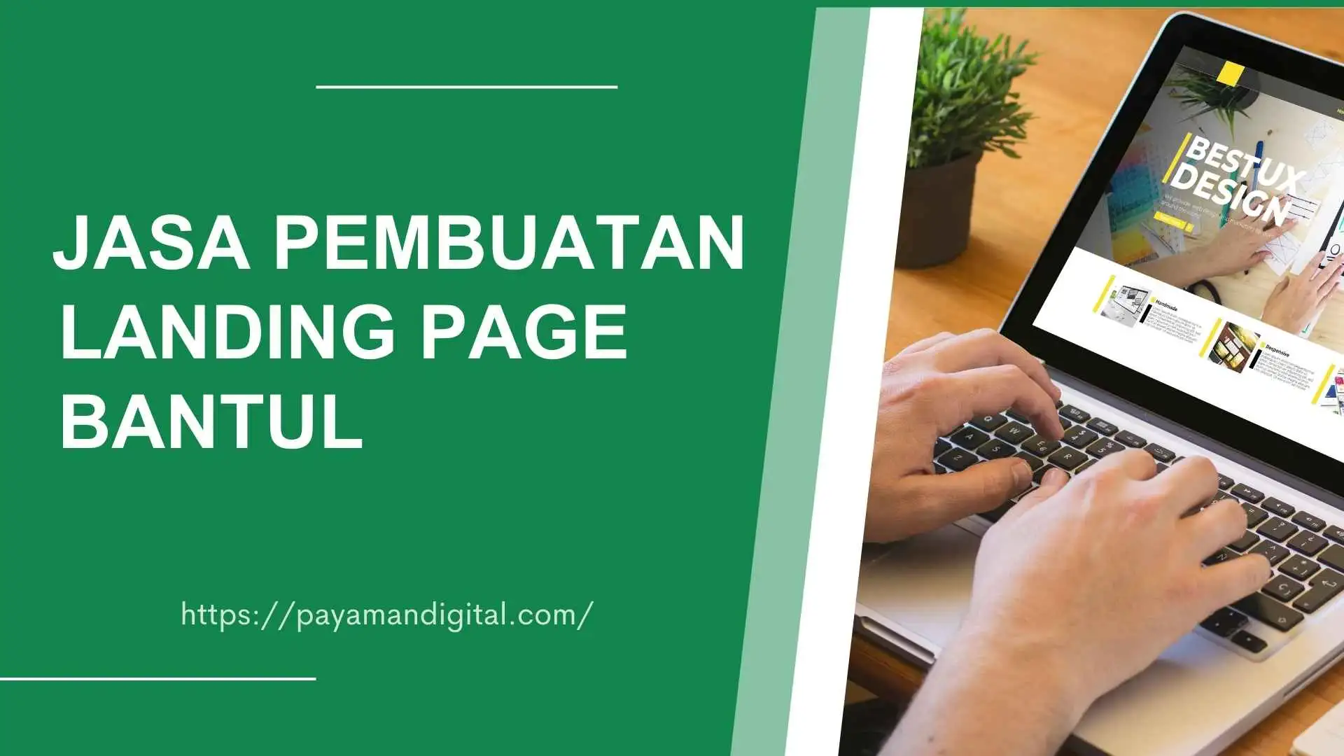 Jasa Pembuatan Landing Page Bantul yang Profesional